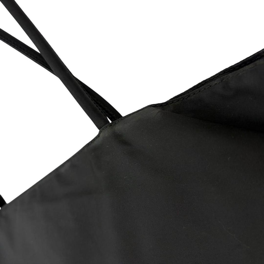 PRADA 三角ロゴ A4収納 トートバッグ ナイロン ブラック プラダ