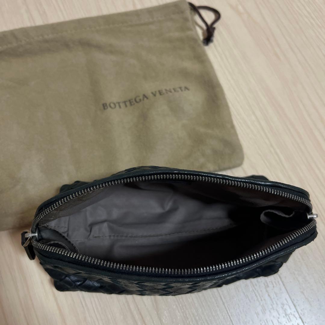 BOTTEGA VENETA ボッテガヴェネタ ポーチ　ブラック