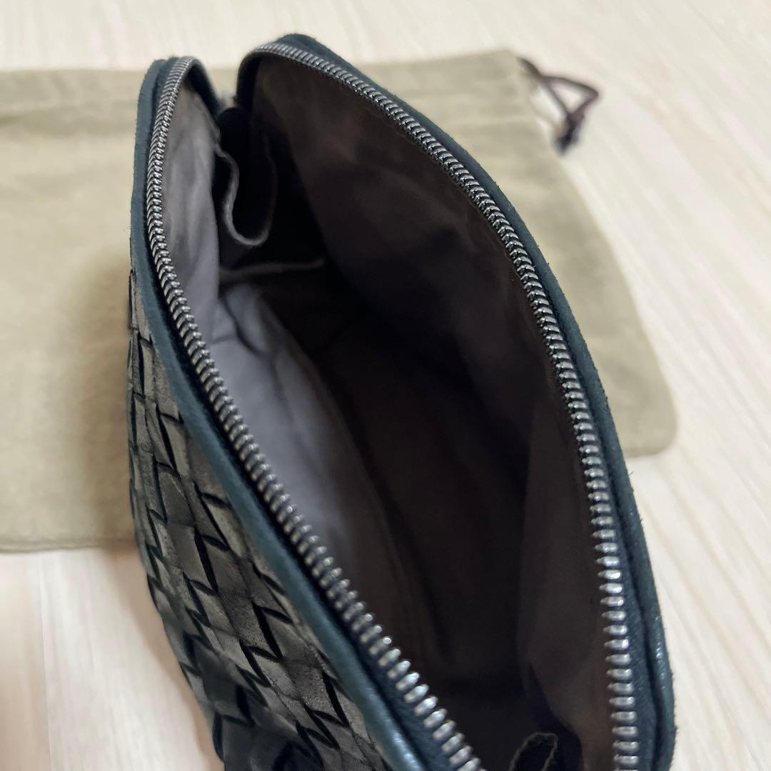 BOTTEGA VENETA ボッテガヴェネタ ポーチ　ブラック