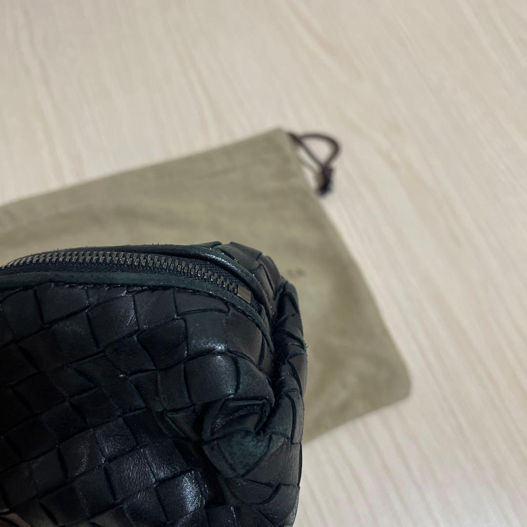 BOTTEGA VENETA ボッテガヴェネタ ポーチ　ブラック
