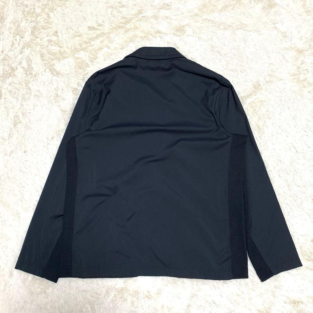 極美品　FLISTFIA フリストフィア　セットアップ　切り替え素材　ブラック