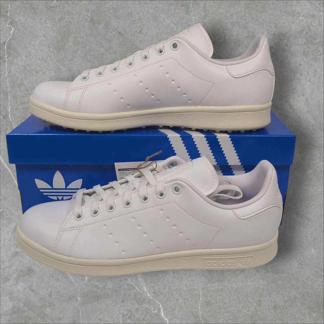 28.0 アディダス adidas スタンスミス スパイクレス ゴルフシューズ