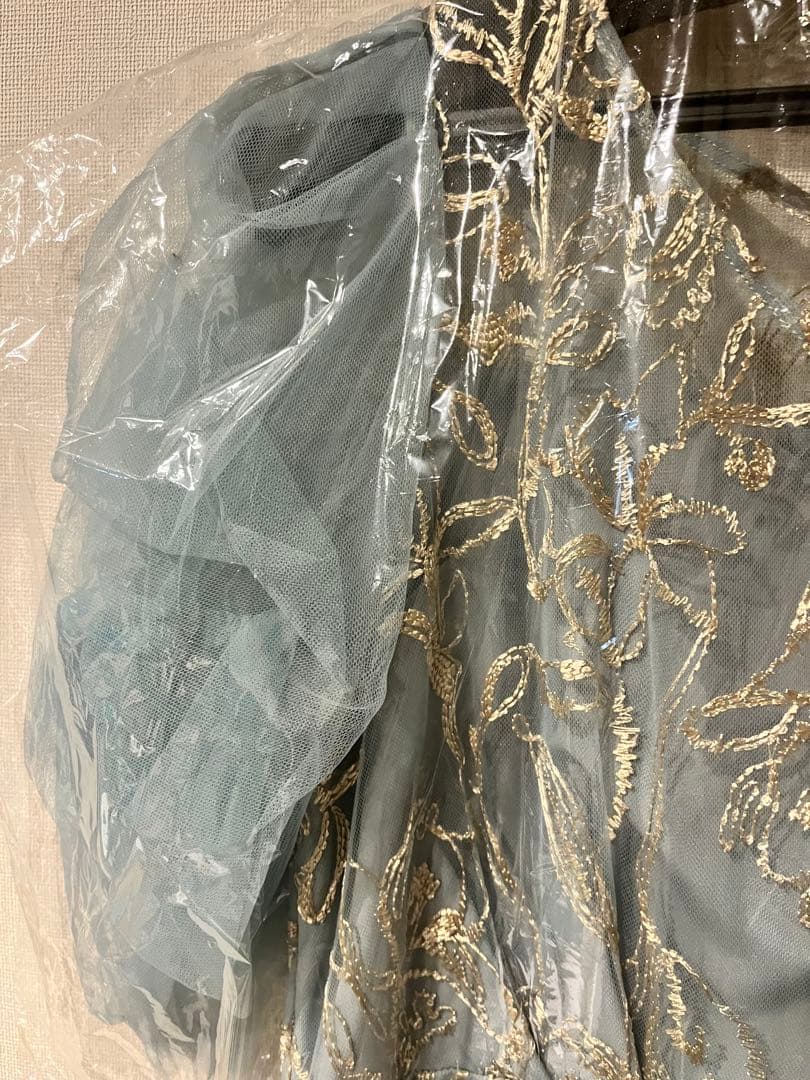 LE'RURE リルアー Fluffy sleeve pencil dress