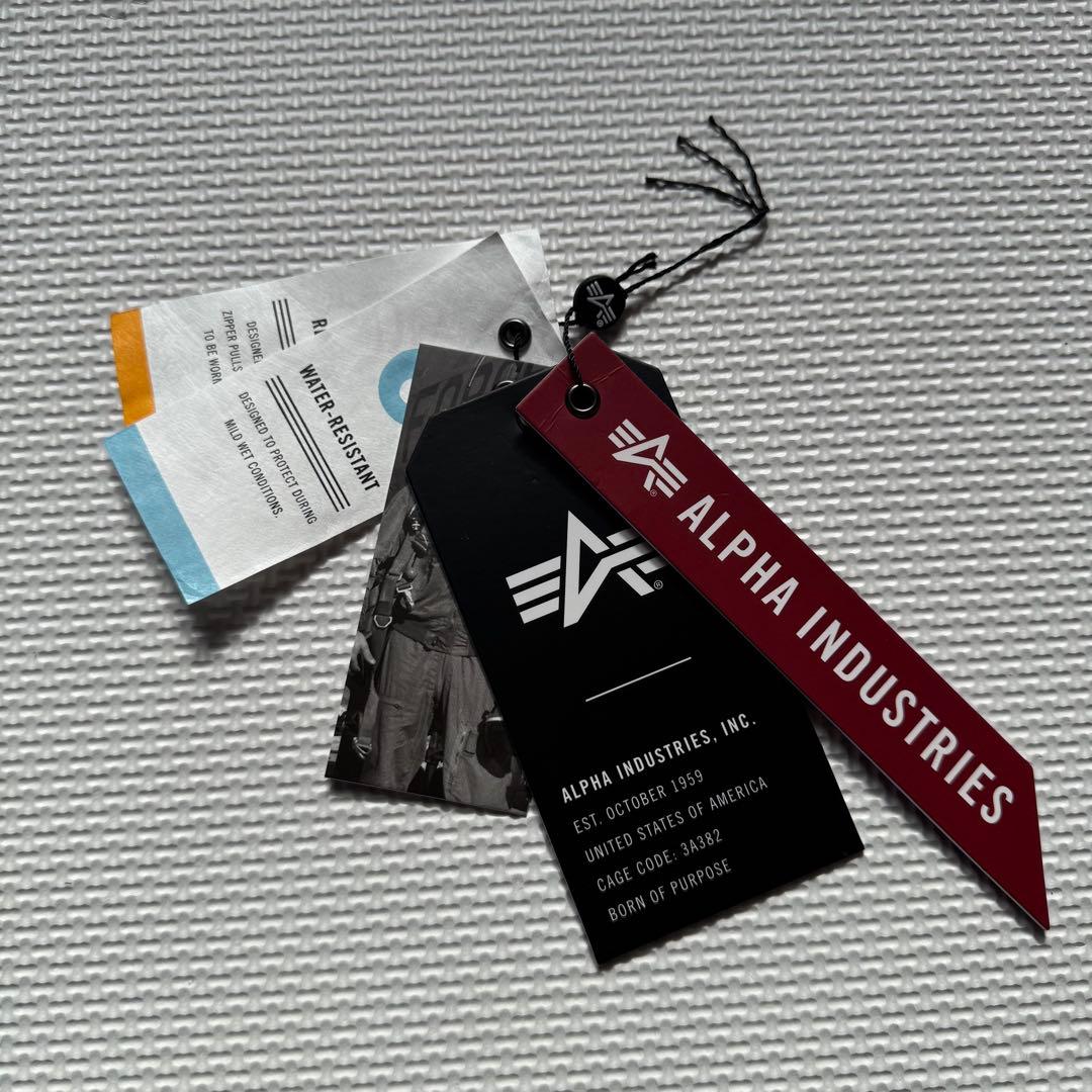 ALPHA アルファ MA-1 フライトジャケット(Sサイズ/ブラック)