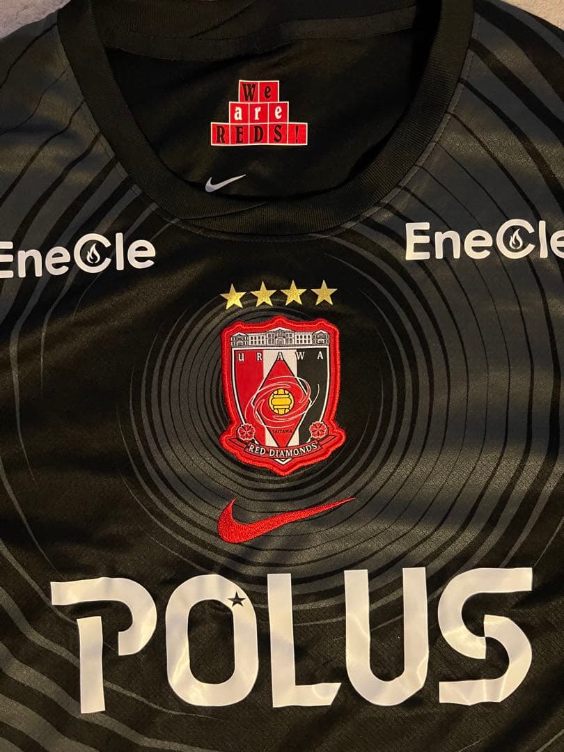 2025 新品Urawa Red Diamonds 2XL ブラックユニフォーム