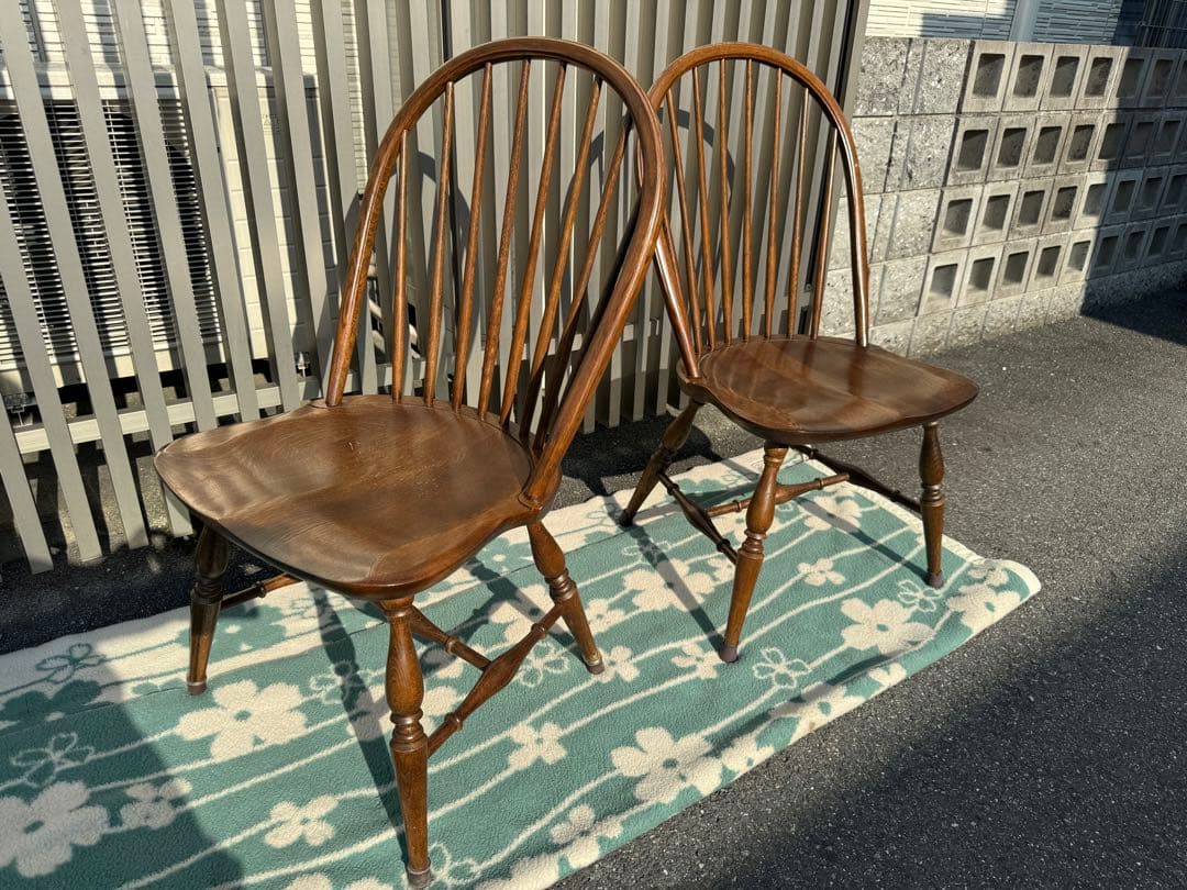 ②同時購入してください 柏木工 KASHIWA ダイニング ウィンザーチェア