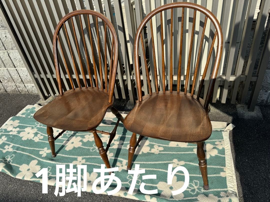 ②同時購入してください 柏木工 KASHIWA ダイニング ウィンザーチェア