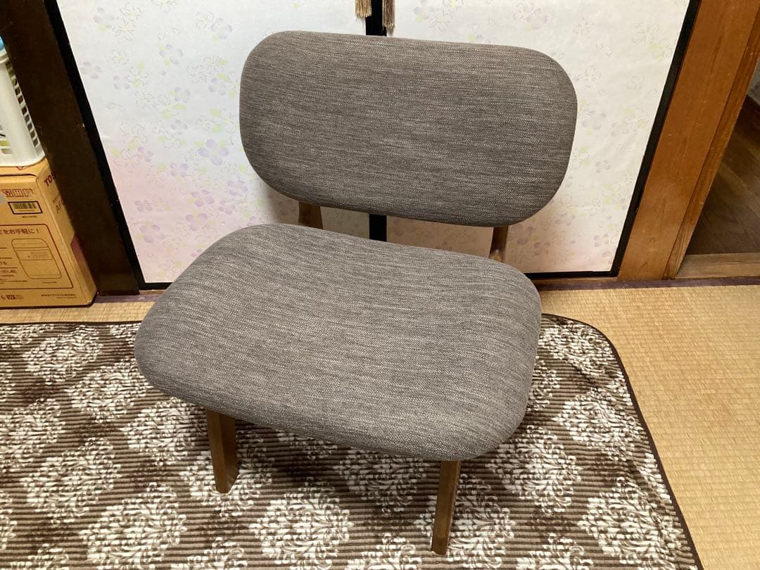 ニトリ リビングダイニング1人用チェア Nシールド リラックスワイド ブラウン