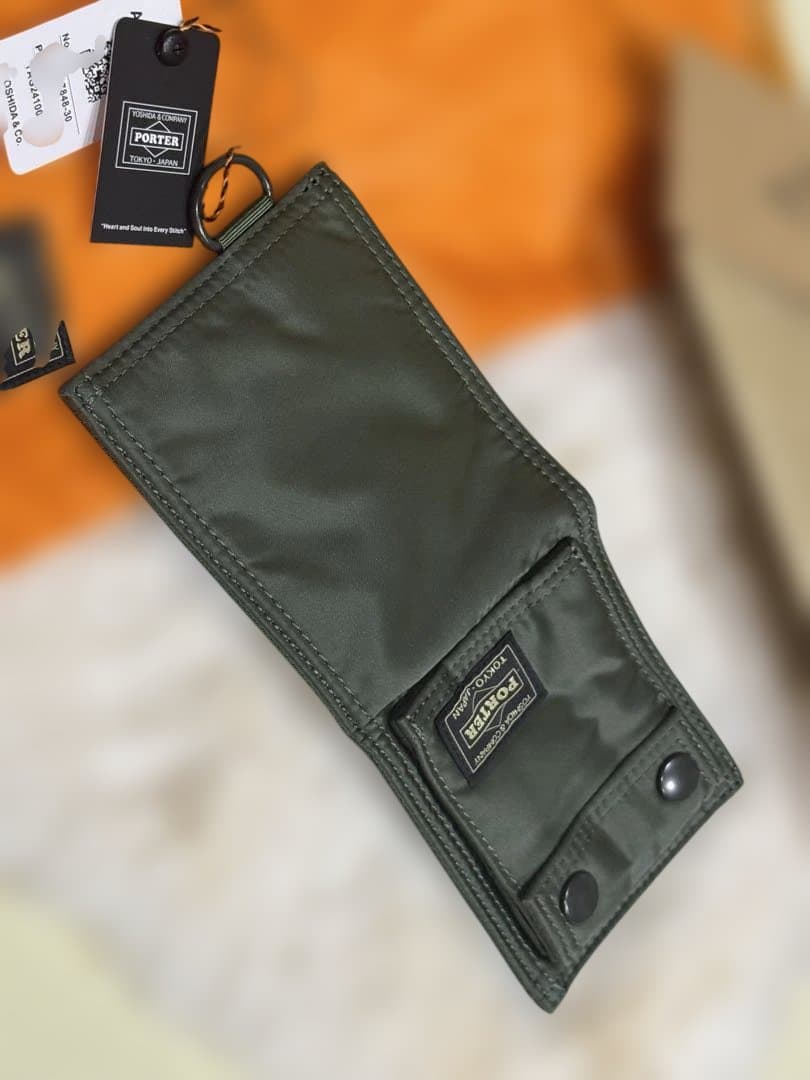 PORTER/タンカー/財布/吉田カバン/ウォレット/MA-1/グリーン/新品