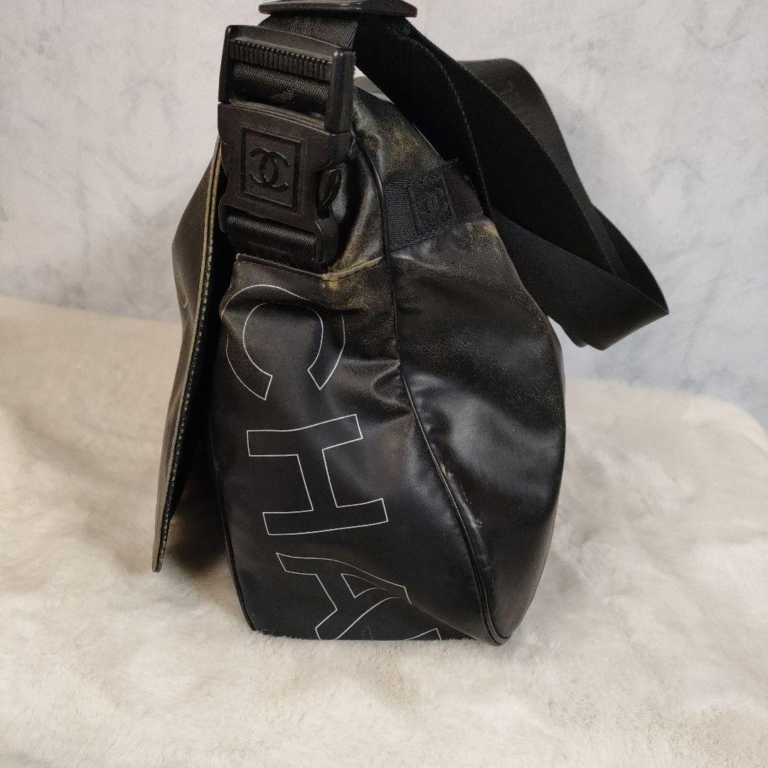 CHANEL スポーツライン ココマーク デカココメッセンジャーバッグ