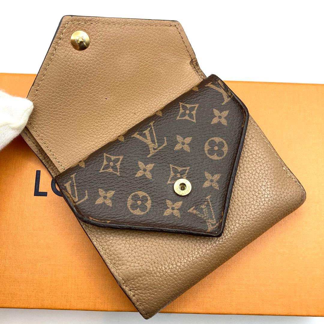 【希少】ルイヴィトン モノグラム ポルトフォイユ ドゥブルV コンパクト財布
