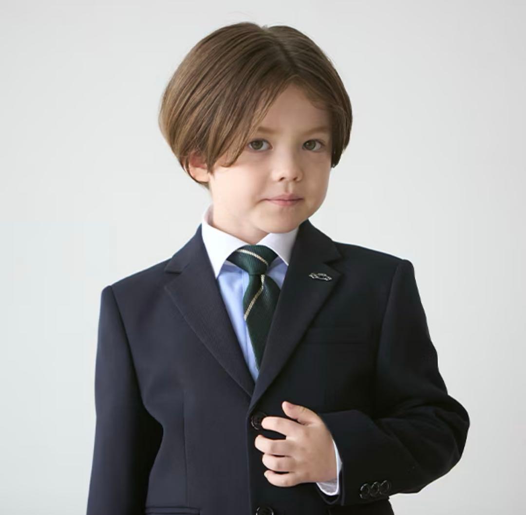 petit main 130cm フォーマル　卒園　入学　男の子　スーツ