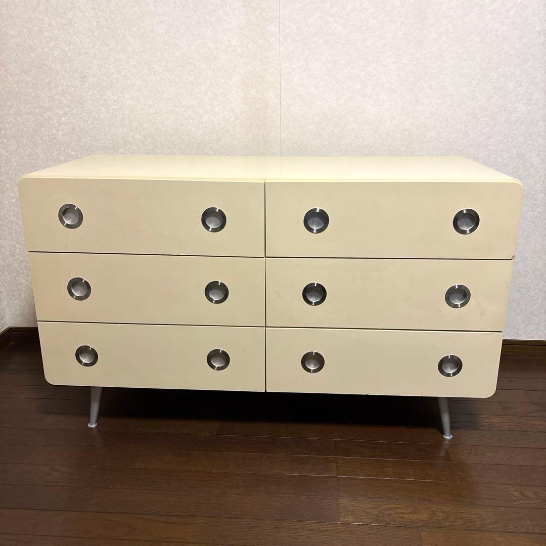 【良品】希少 LEGNATEC レグナテック ローチェスト スペースエイジ