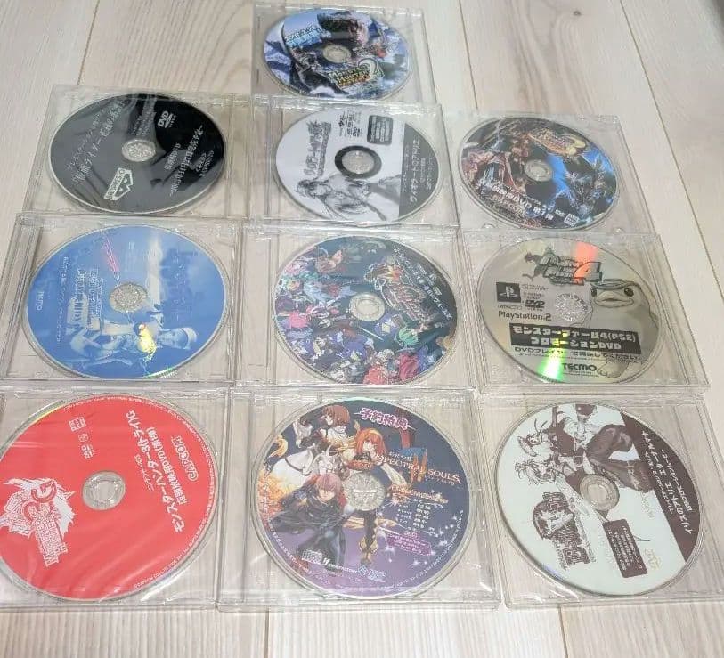販促用DVDと特典ディスク　未開封品10枚