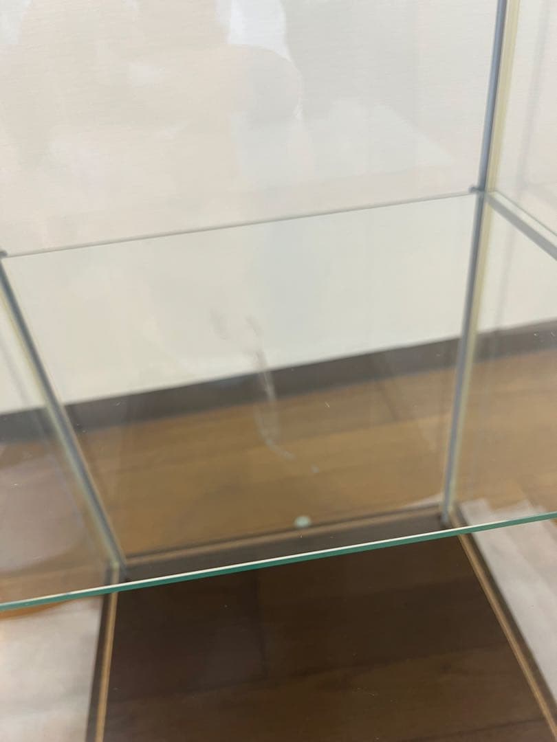 【はるあおshop様】IKEA デトルフ　ガラスケース　【市川市引取限定】