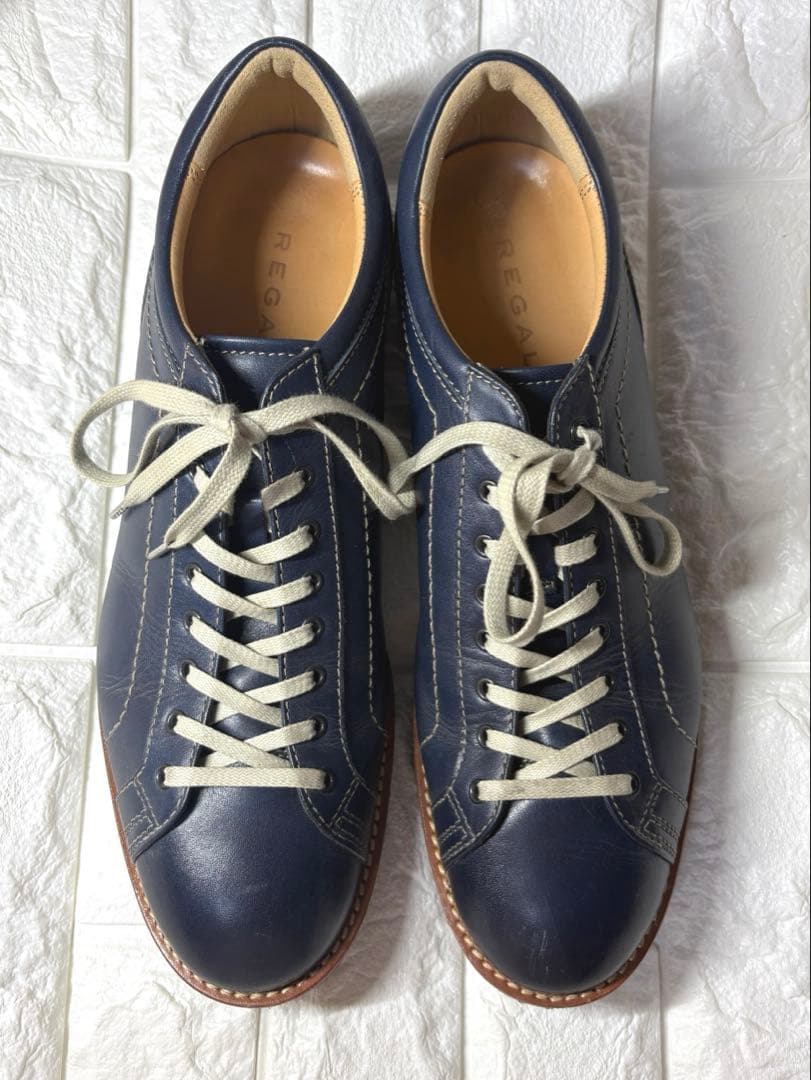 ★美品★REGAL レースアップシューズ ネイビー 60EL メンズ26.5