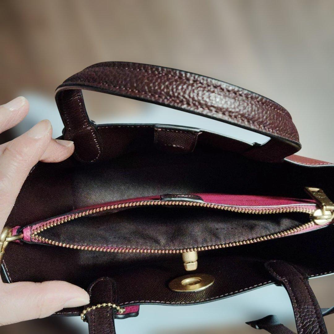 セール【超美品】COACH コーチ 2Way ショルダーバック (小さ目)