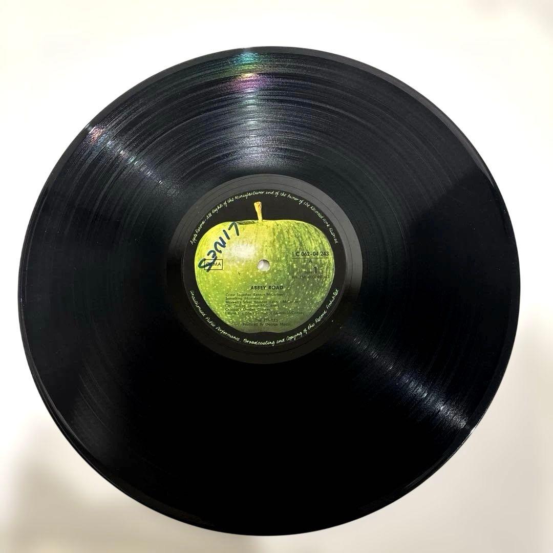 【希少・ドイツオリジナル】アビーロード　ビートルズ　最初期フルコーティング仕様