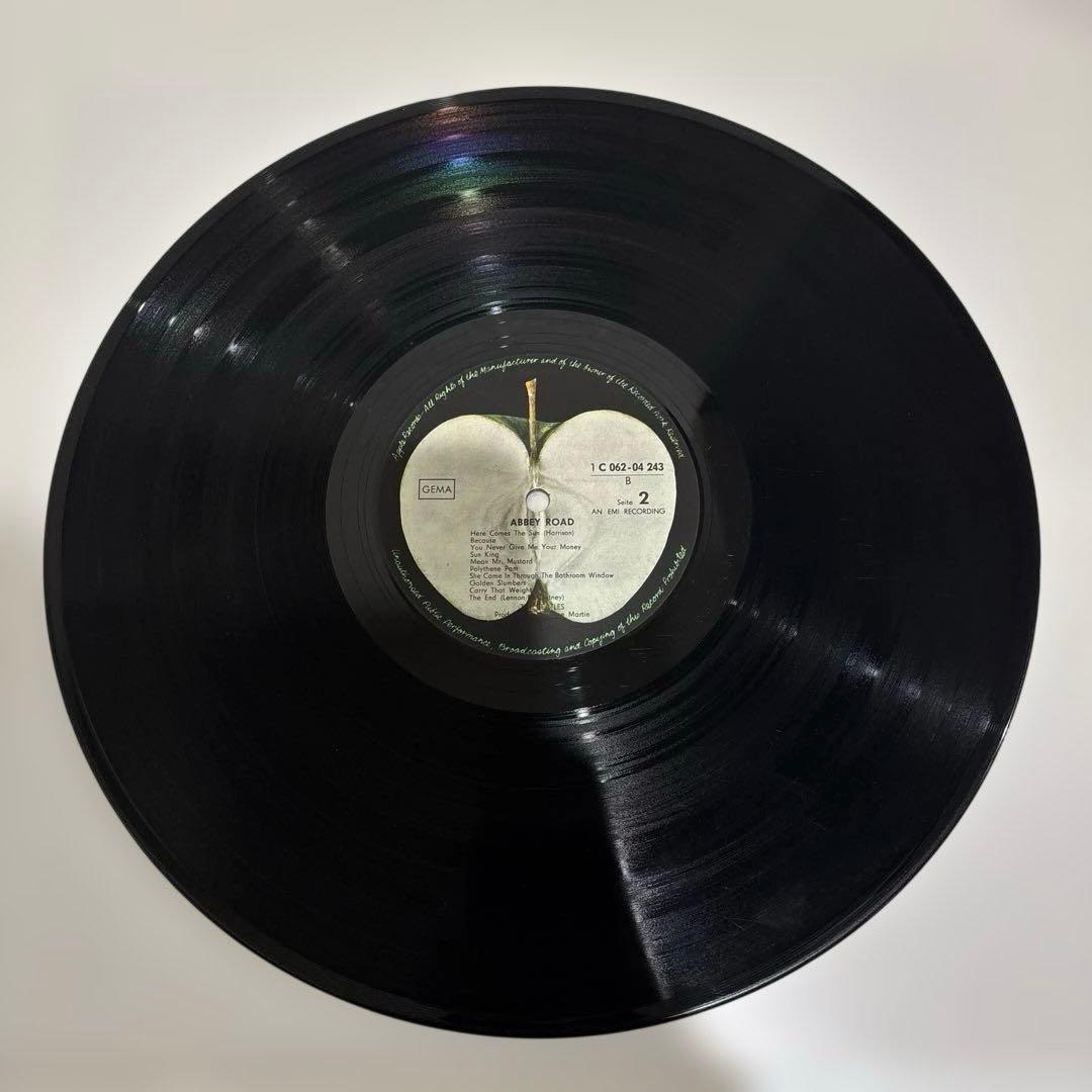 【希少・ドイツオリジナル】アビーロード　ビートルズ　最初期フルコーティング仕様