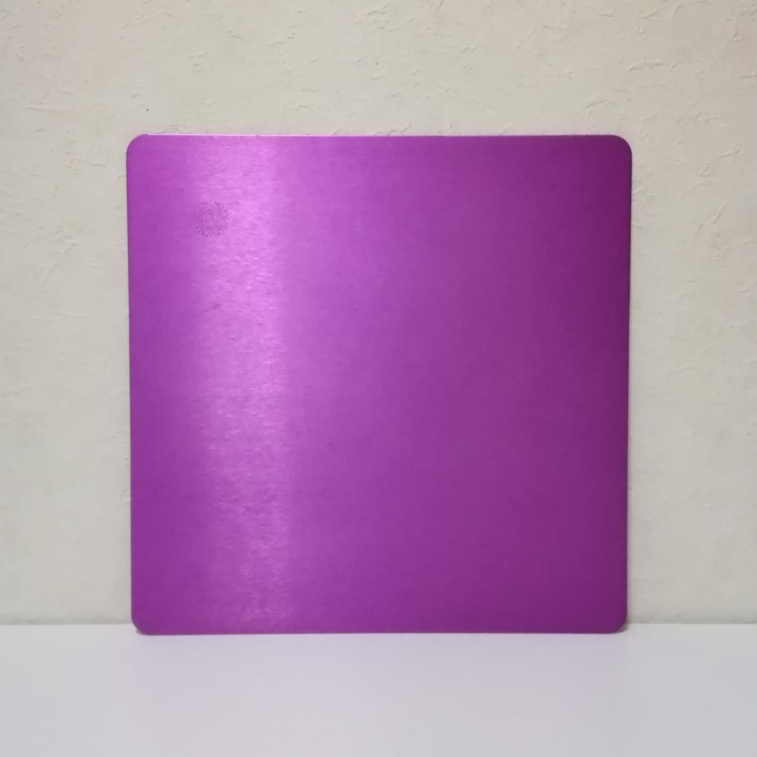 ニコラ・テスラ　ポジティブエナジー・パープルプレート　L　電磁波対策　波動