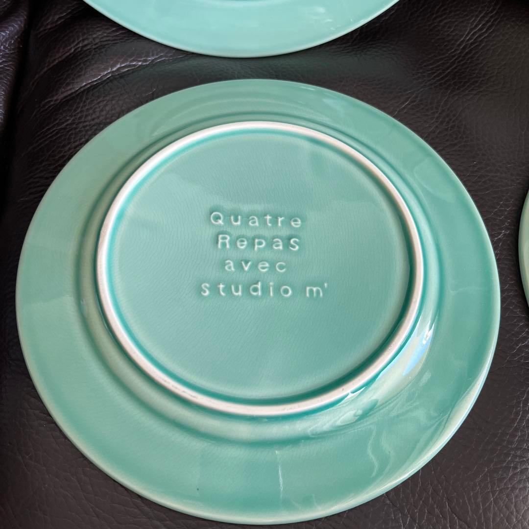 スタジオエムのプレート、マグ、ポット、クリーマーの計8点セット