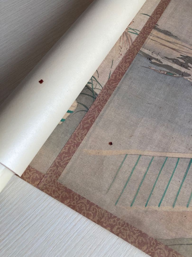 【浮世絵 春画】鳥文斎栄之／春情四季画巻 巻子本 復刻版