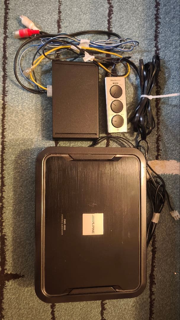 matsumoto ALPINE SWE-1500 サブウーファー