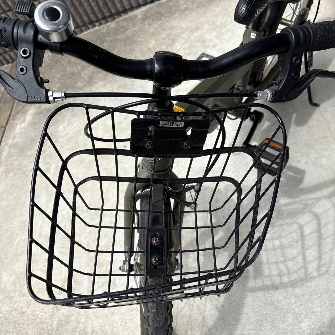 Jeep 18インチ 幼児用自転車 オリーブグリーン　※手渡し