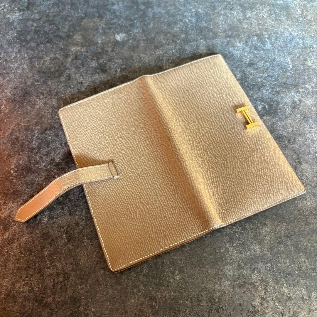 HERMES ベアン 二つ折り財布 箱付き