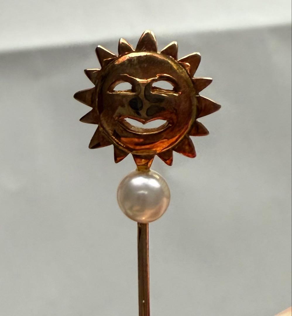 ペルリータ・ミキモト　K18 スティックピン