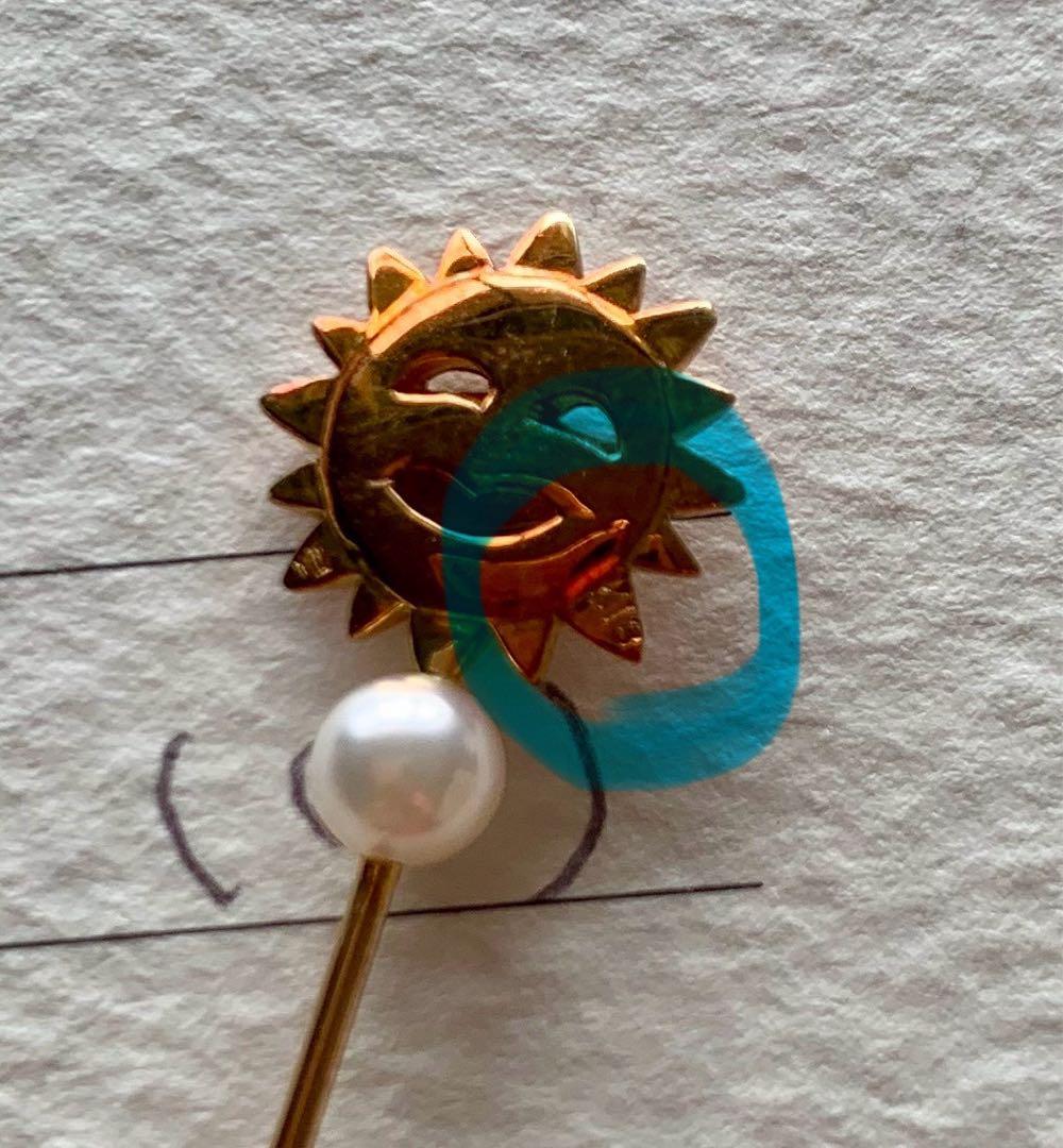 ペルリータ・ミキモト　K18 スティックピン