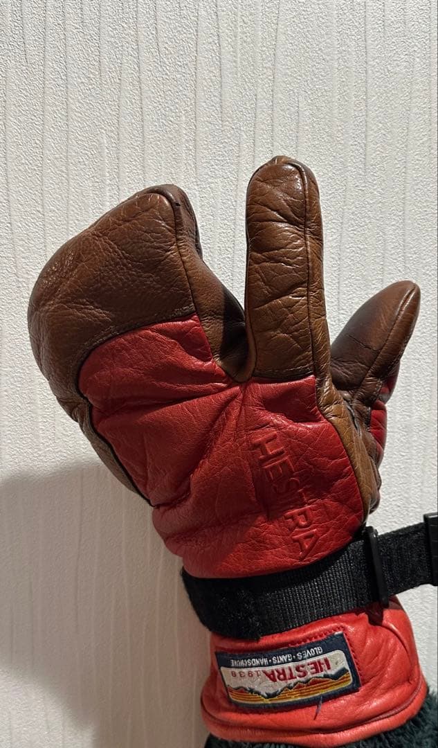 【HESTRA】 トリガーミトングローブ size6