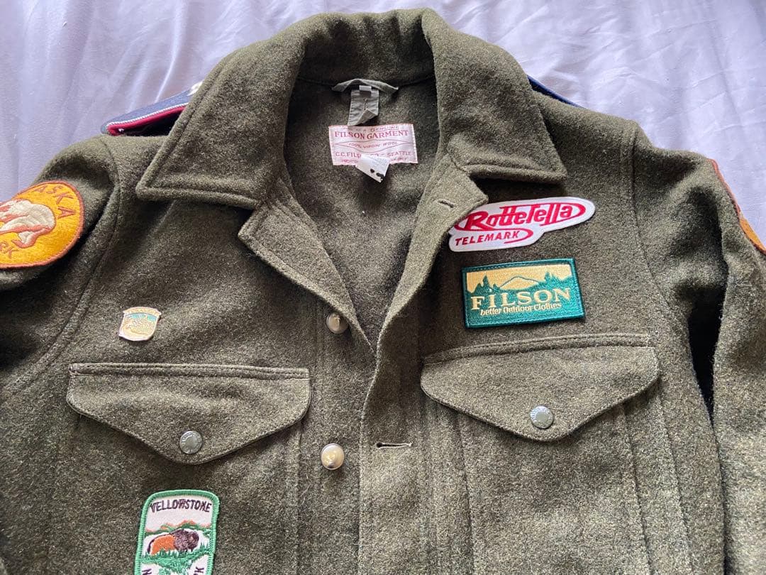 【fishさま専用】FILSON イタリア製 マッキーノクルーザー ジャケット