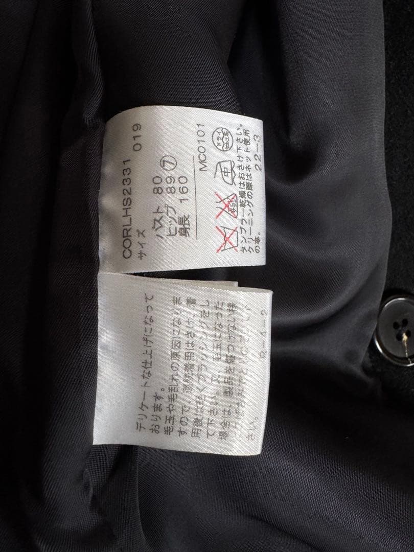 ちひねこ　RALPH LAUREN ラルフローレン　ロングコート　ブラック