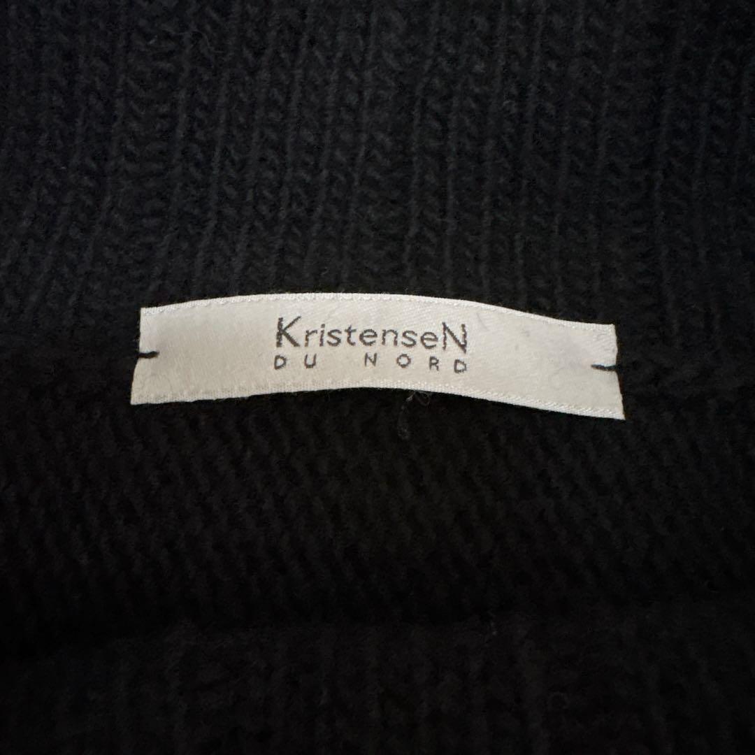 美品✨2024AW クリステンセンドゥノルド ニットベスト I-337 ブラック