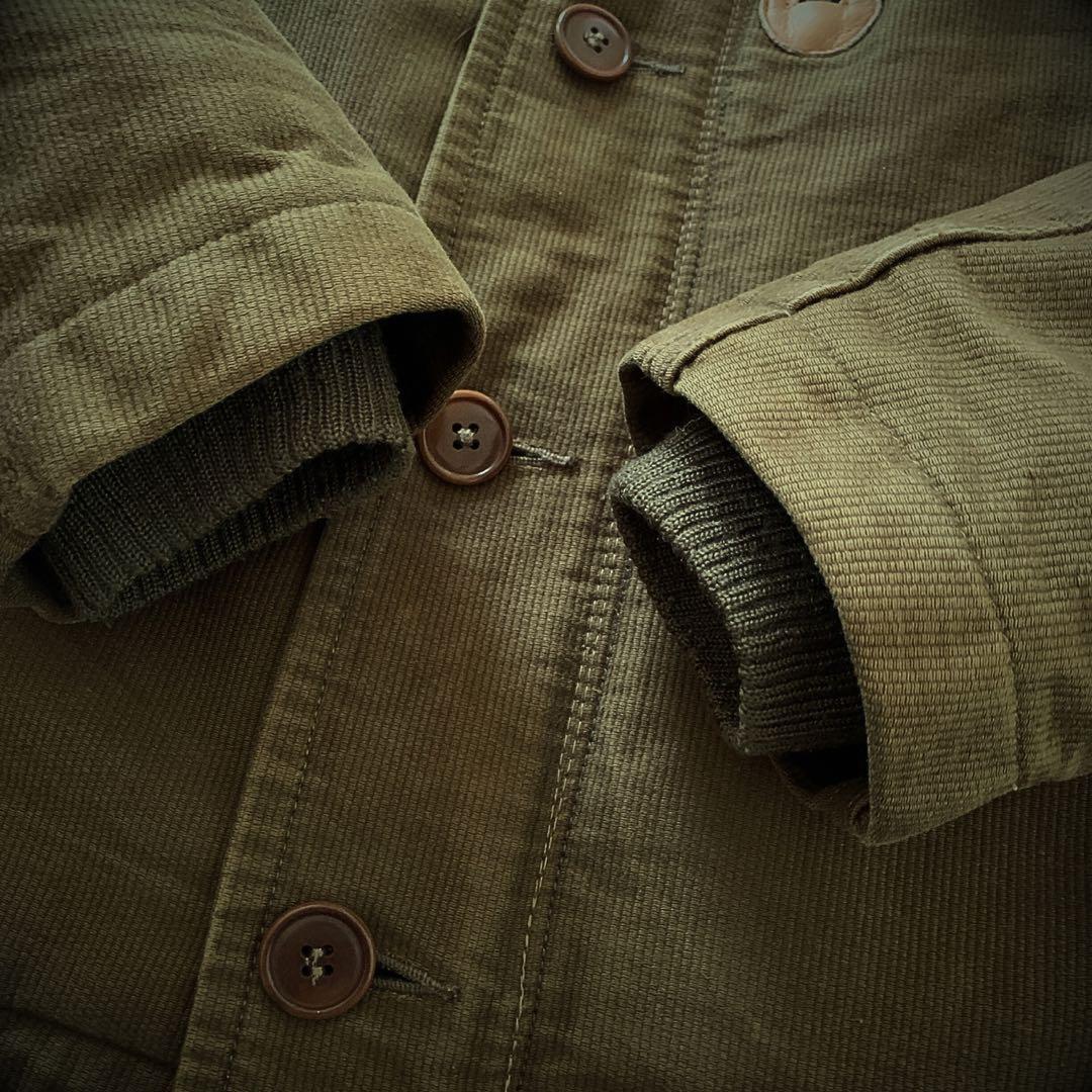 『名作希少』BLUE BLUE(ブルーブルー)デッキジャケット ジャーマンクロス