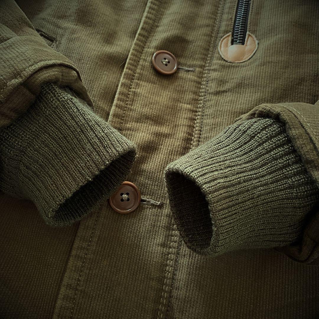 『名作希少』BLUE BLUE(ブルーブルー)デッキジャケット ジャーマンクロス