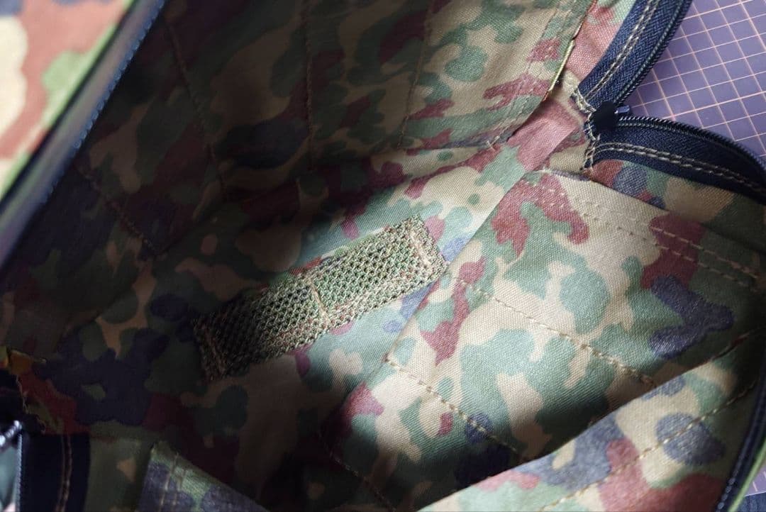 個人制作 収納ポーチ(小)陸自迷彩