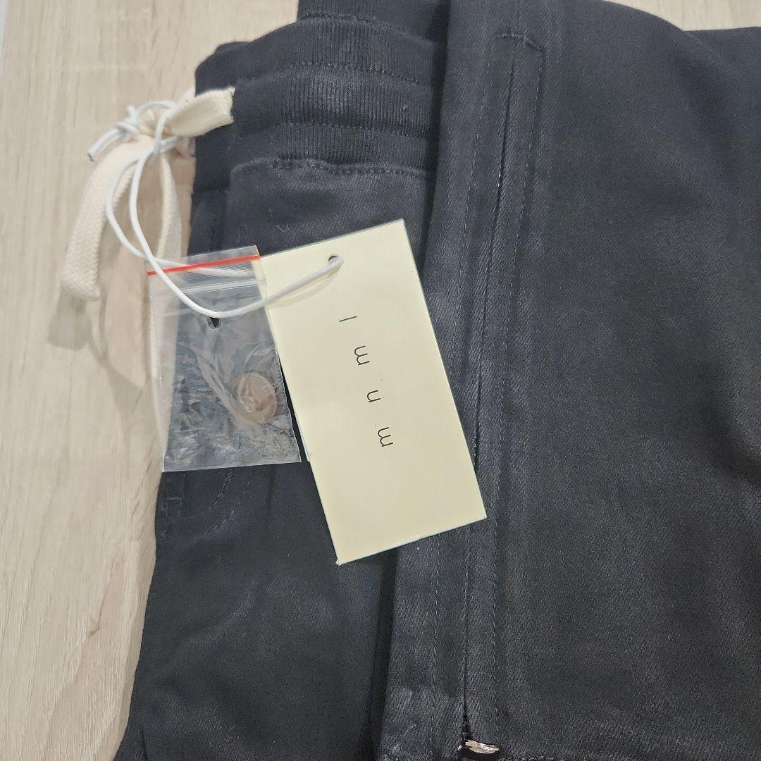 パンツ mnml ZIP CARGO DRAWCORD PANTS / BLACK