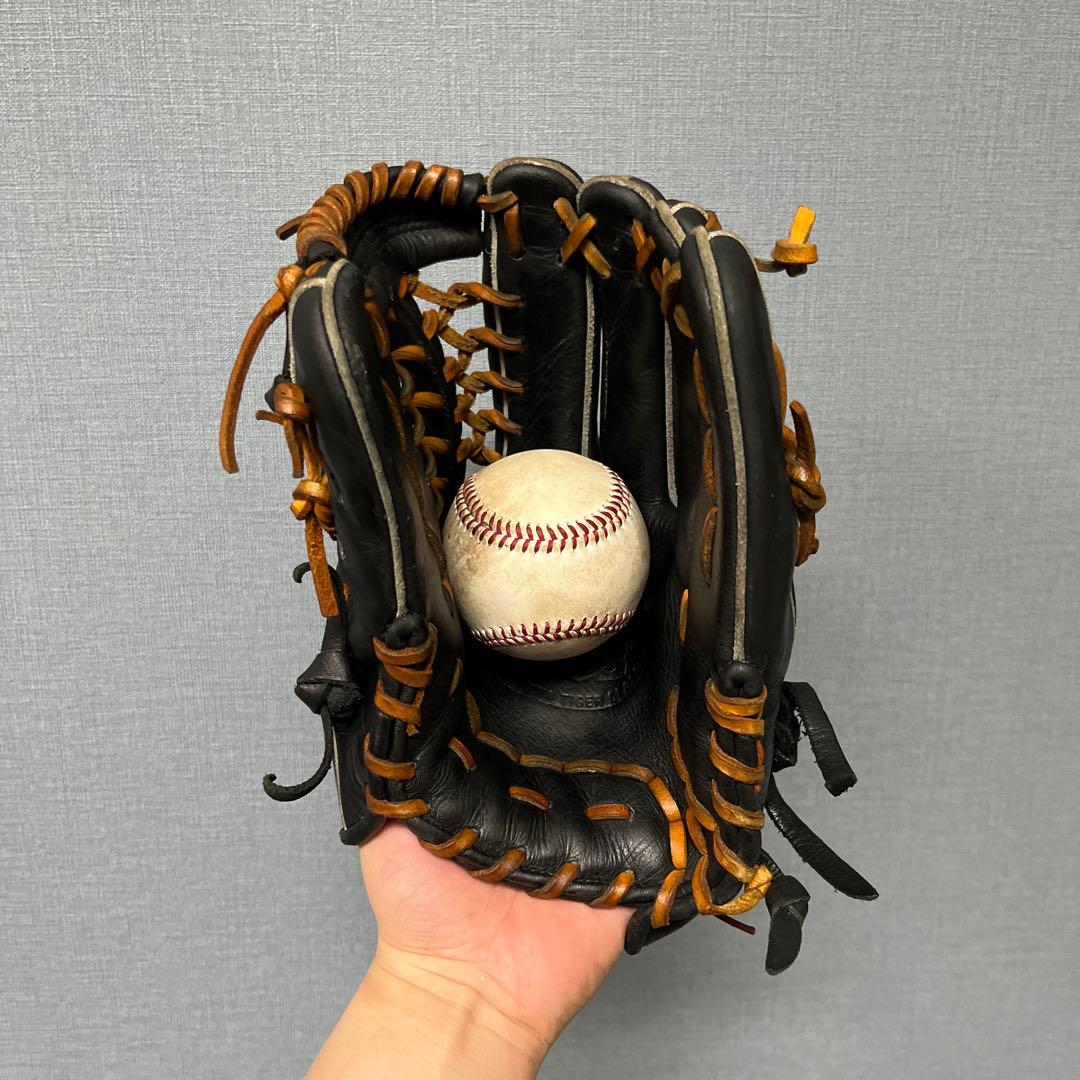 1105 ミツワタイガー 即戦力 軟式 内野手用グローブ