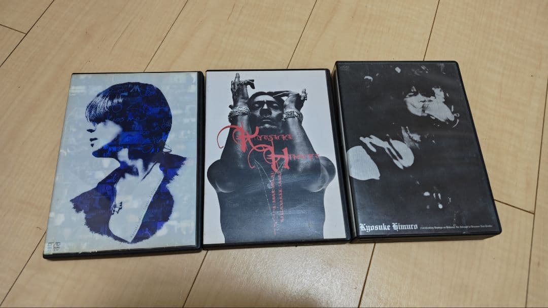 氷室京介 DVDまとめ売り　ビデオパンフ等オマケ付き　氷室京介