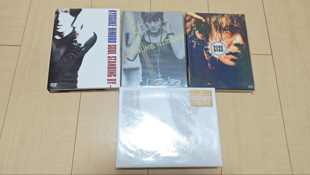 氷室京介 DVDまとめ売り　ビデオパンフ等オマケ付き　氷室京介