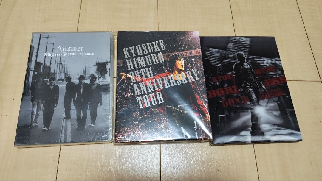 氷室京介 DVDまとめ売り　ビデオパンフ等オマケ付き　氷室京介