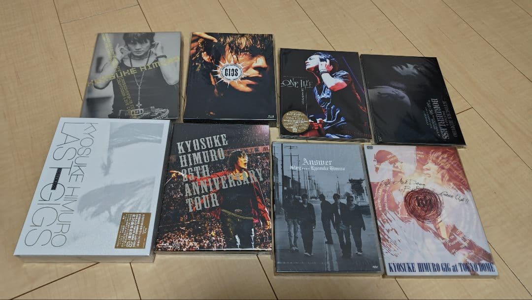 氷室京介 DVDまとめ売り　ビデオパンフ等オマケ付き　氷室京介