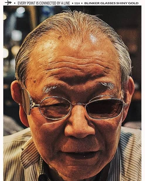 小物 KOZABURO BLINKER GLASSES SHINY GOLD