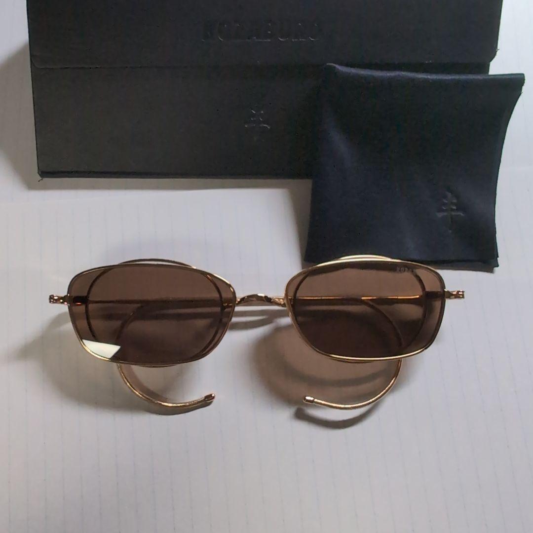 小物 KOZABURO BLINKER GLASSES SHINY GOLD