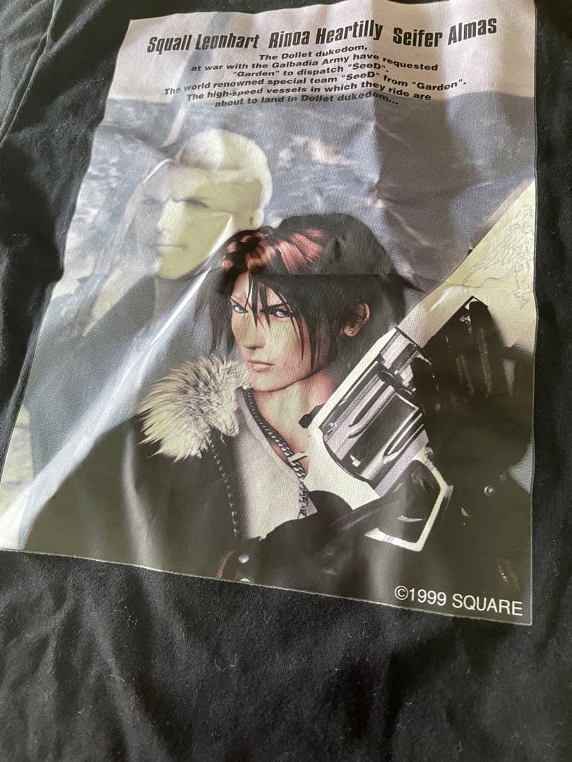レトロ珍品・FF8スクウェア Tシャツ 1999年製 子供服