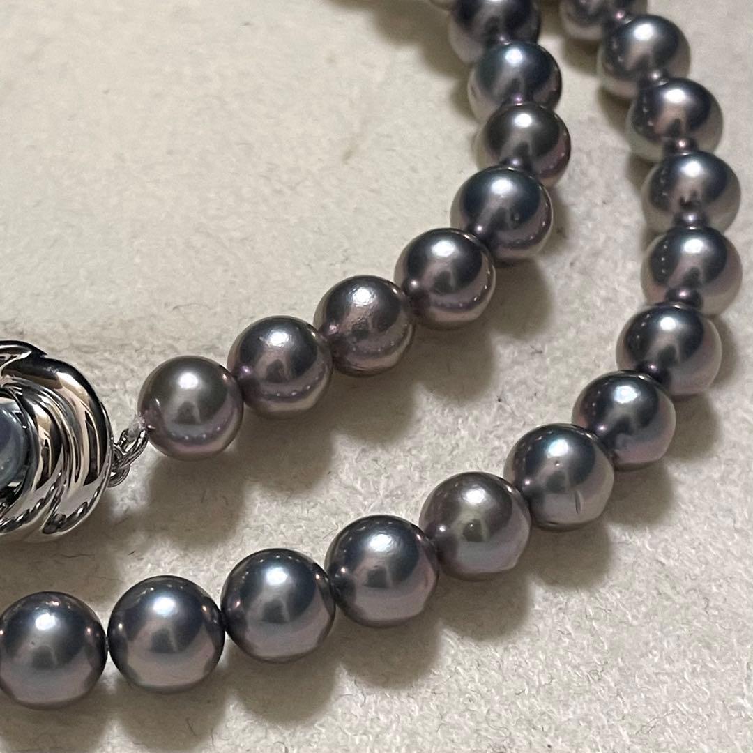 ミリ 【TASAKI✨保証書】 あこや真珠 ネックレス 6.5-7.0