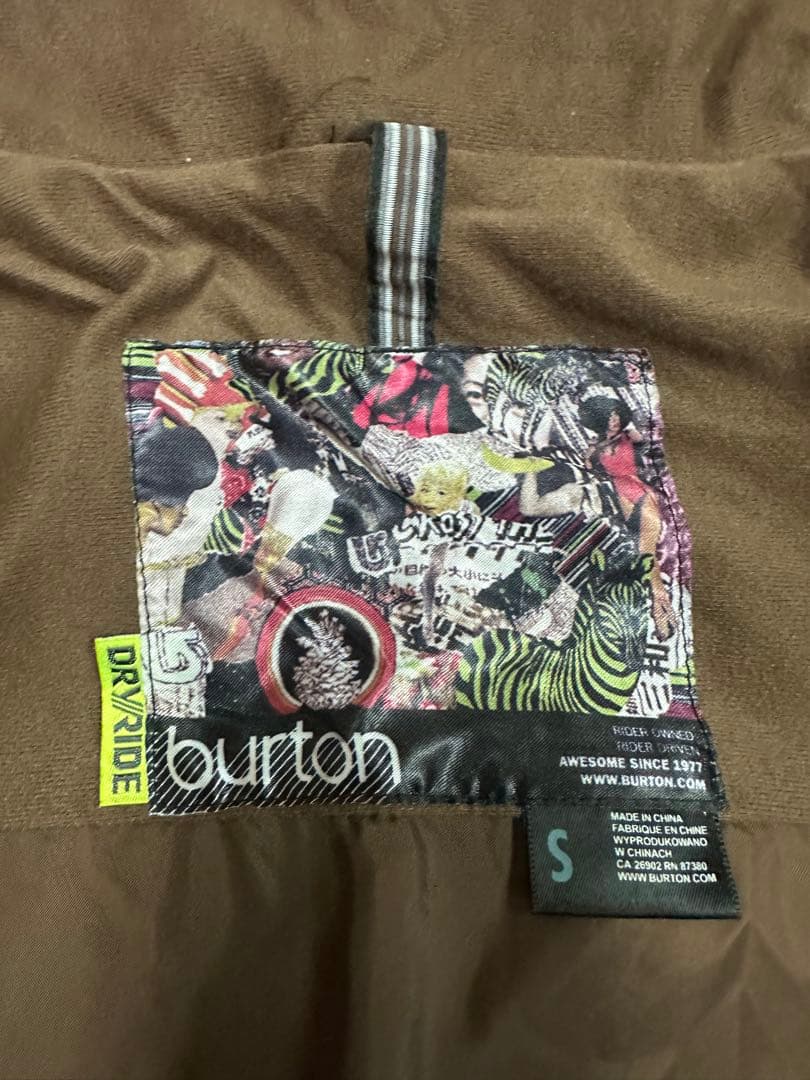 BURTON レディース　スノーボード　スキー　ウェア Sサイズ
