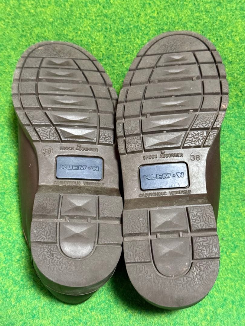 KLEMAN ブラウン パドレ　38 24センチ相当　チロリアンシューズ